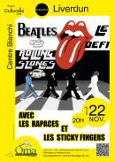 Concert : Beatles vs Rolling Stones : Le défi