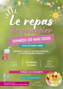 repas de quartier du rond-chêne