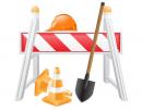 travaux route de Saizerais